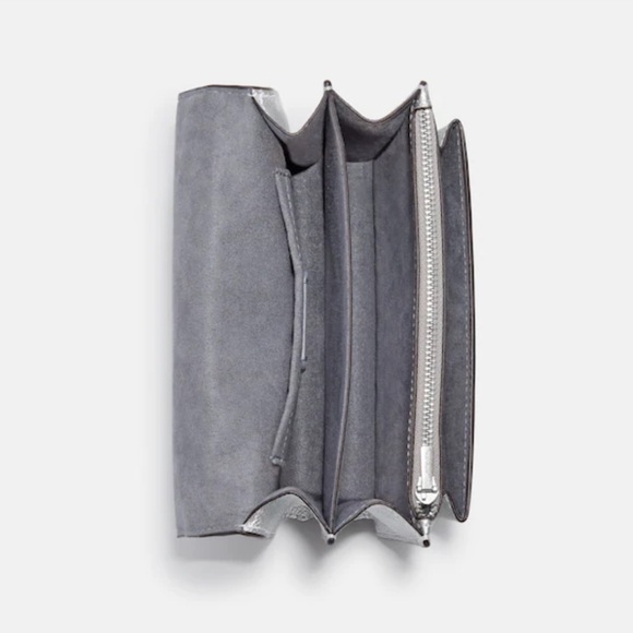 Coach Mini Klare Crossbody! Silver/Metallic! - Picture 5 of 16